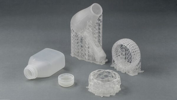 Clear 3D printed parts