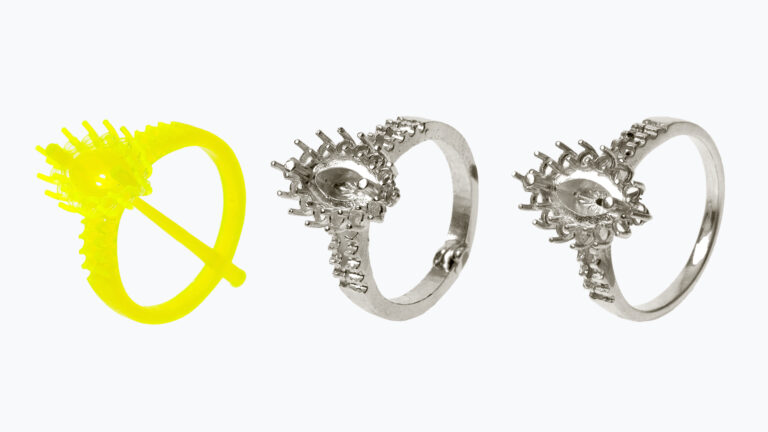 3D printed rings